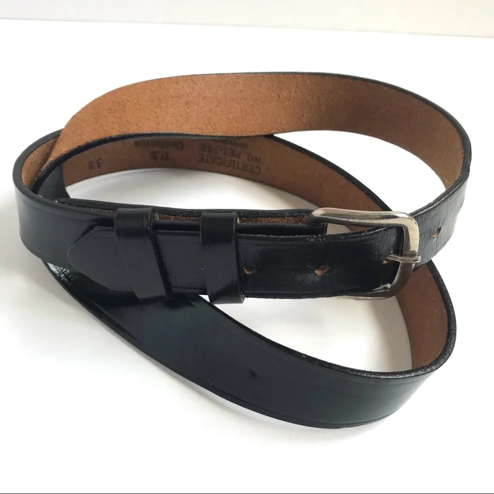U.S. Uniforms Union Made in USA Black Belt 38